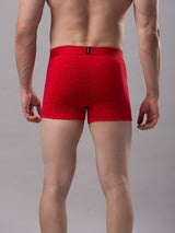 Underjeans By Spykar Men Premium Cotton Blend Red Trunk - (Pack Of 2)