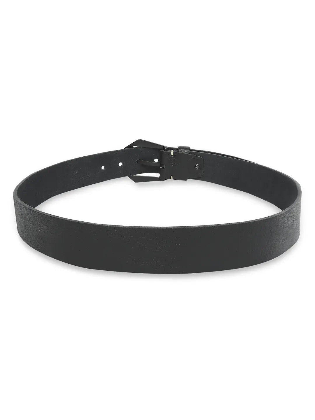 Spykar Men Black Leather Belt