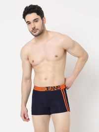 Underjeans by Spykar Men Premium Pack of 2 Navy - Grey Trunk