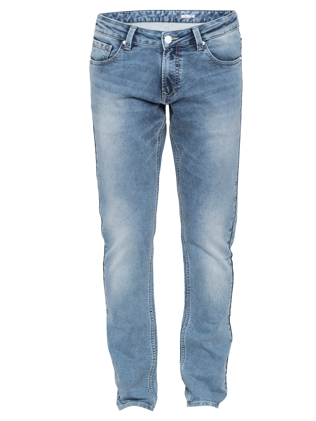 Spykar Men Blue Cotton Slim Fit Narrow Length Jeans (Skinny)