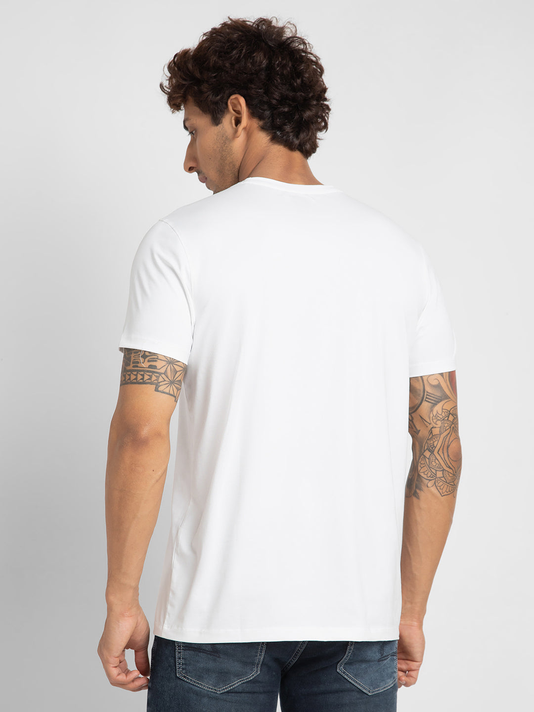 Buy RareScape Men's Imported Round Neck Oversized 82 Printed Stylish  Fashionable T-Shirt (XXL, White) at