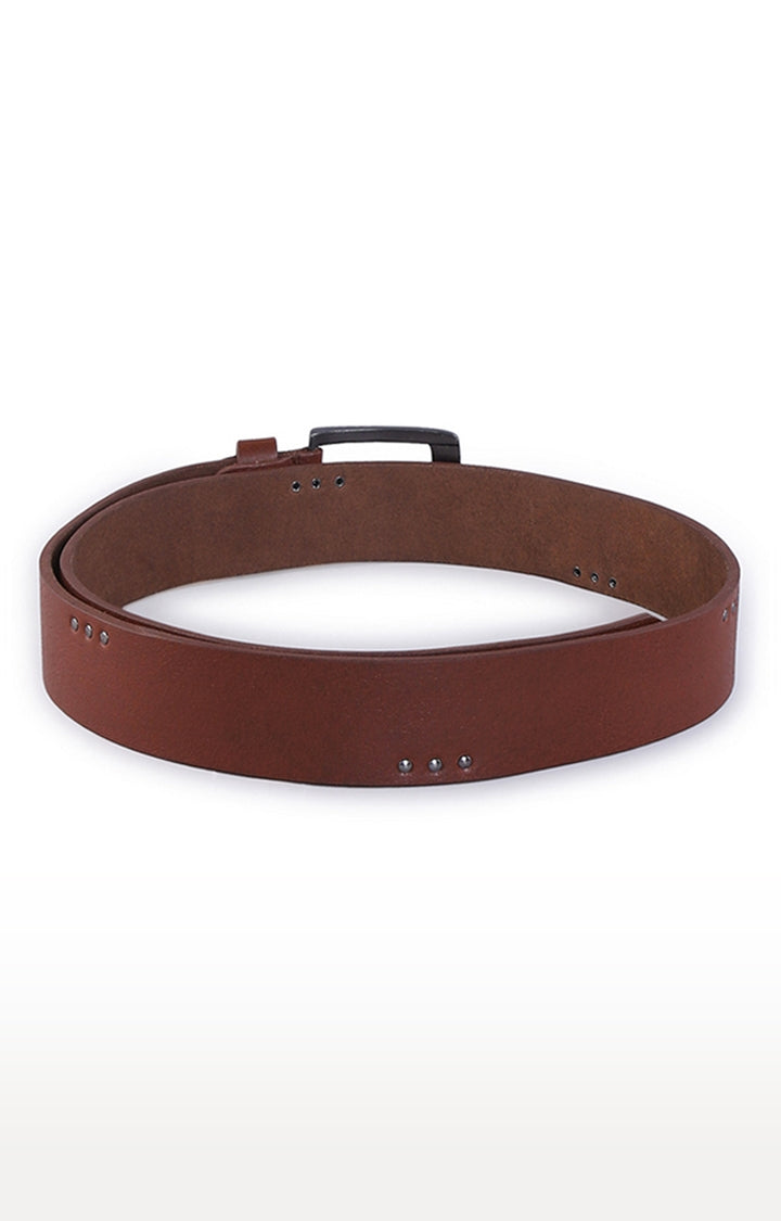 Spykar Brown Genuine Leather Belts