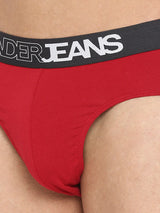 Men Premium Assorted Cotton Blend Brief Pack Of 2- Underjeans By Spykar