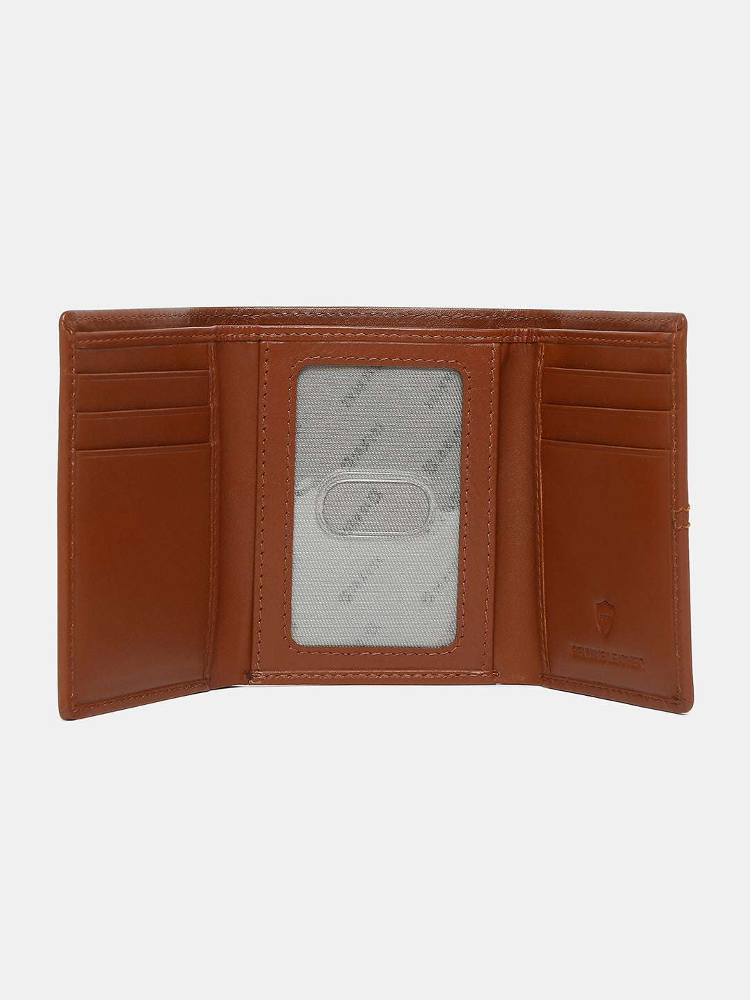 Spykar Men Brown Leather Wallet