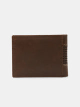 Spykar Black Leather Belt & Wallet Combo
