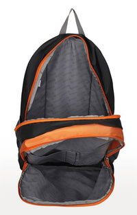 Spykar Black Solid Backpack