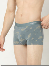 Underjeans by Spykar Men Super Premium Bonded Elastic MD. Blue Trunk