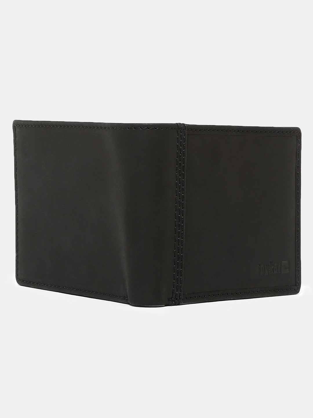 Spykar Men Black Leather Wallet