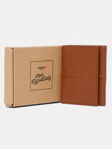 Spykar Men Brown Leather Wallet