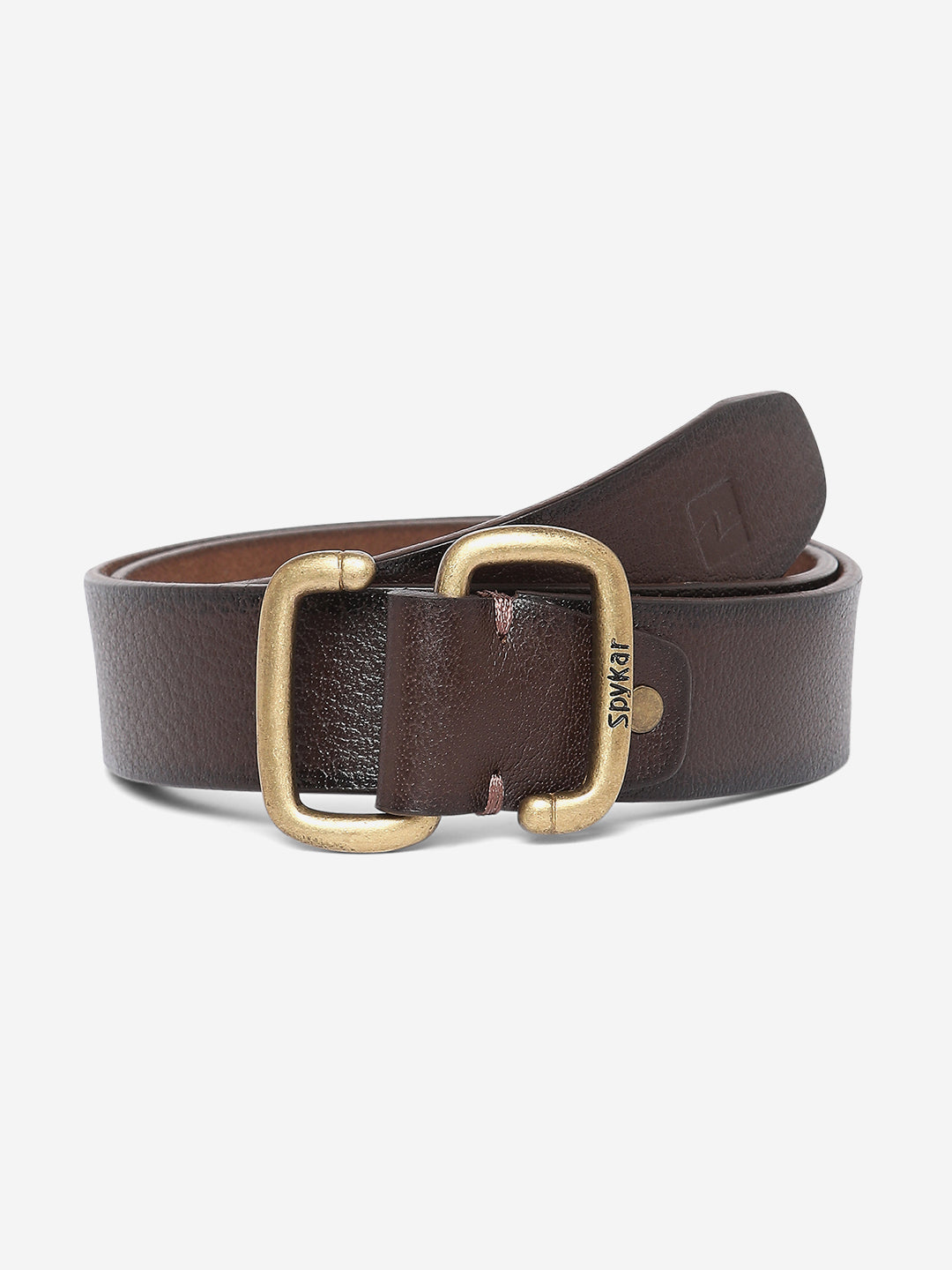 Spykar Men Brown Leather Belt