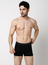 Men Premium Cotton Blend Trunk Pack Of 2- Underjeans By Spykar