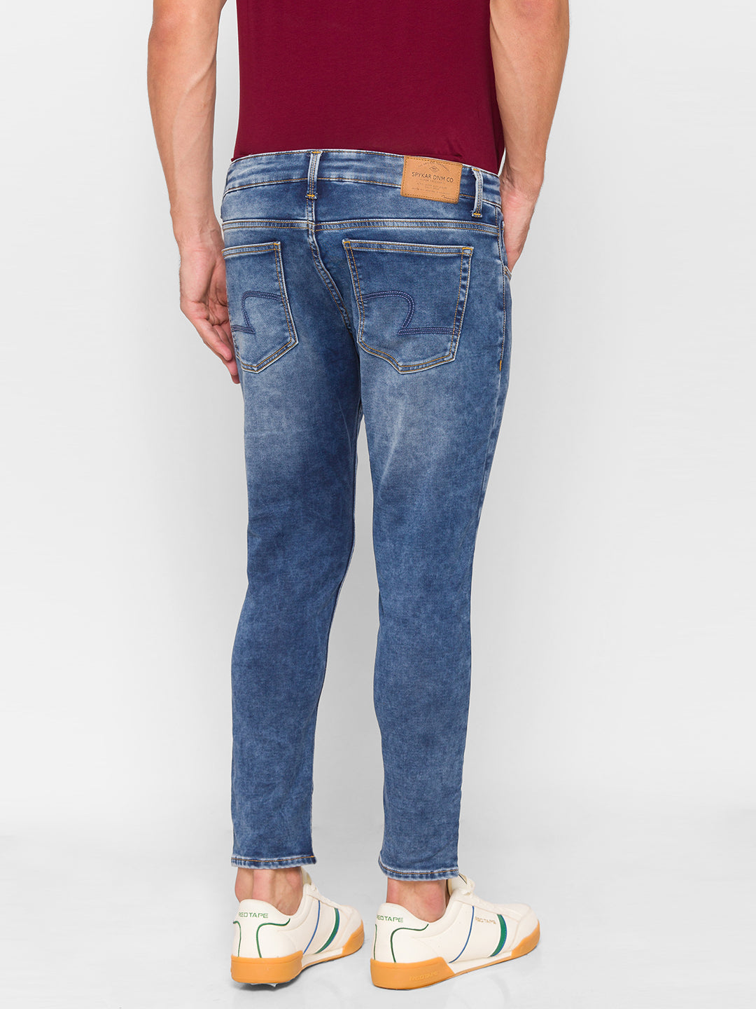 Spykar Blue Cotton Men Jeans (Kano)