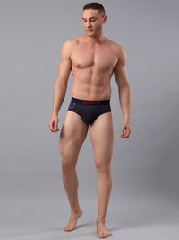 Men Premium Cotton Blend Brief Pack Of 2- Underjeans By Spykar