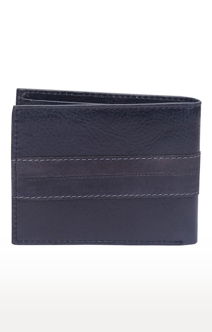 Spykar Men Grey Genuine Leather Wallet