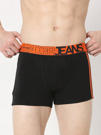 Underjeans by Spykar Men Premium Pack of 2 Black - White Trunk