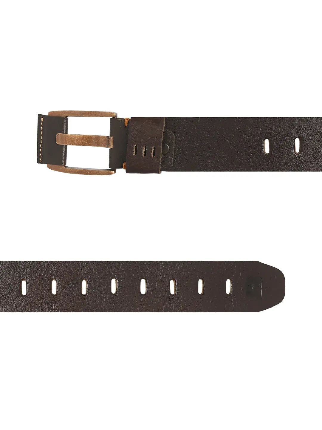 Spykar Men Brown Leather Belt