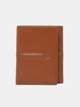 Spykar Men Brown Leather Wallet
