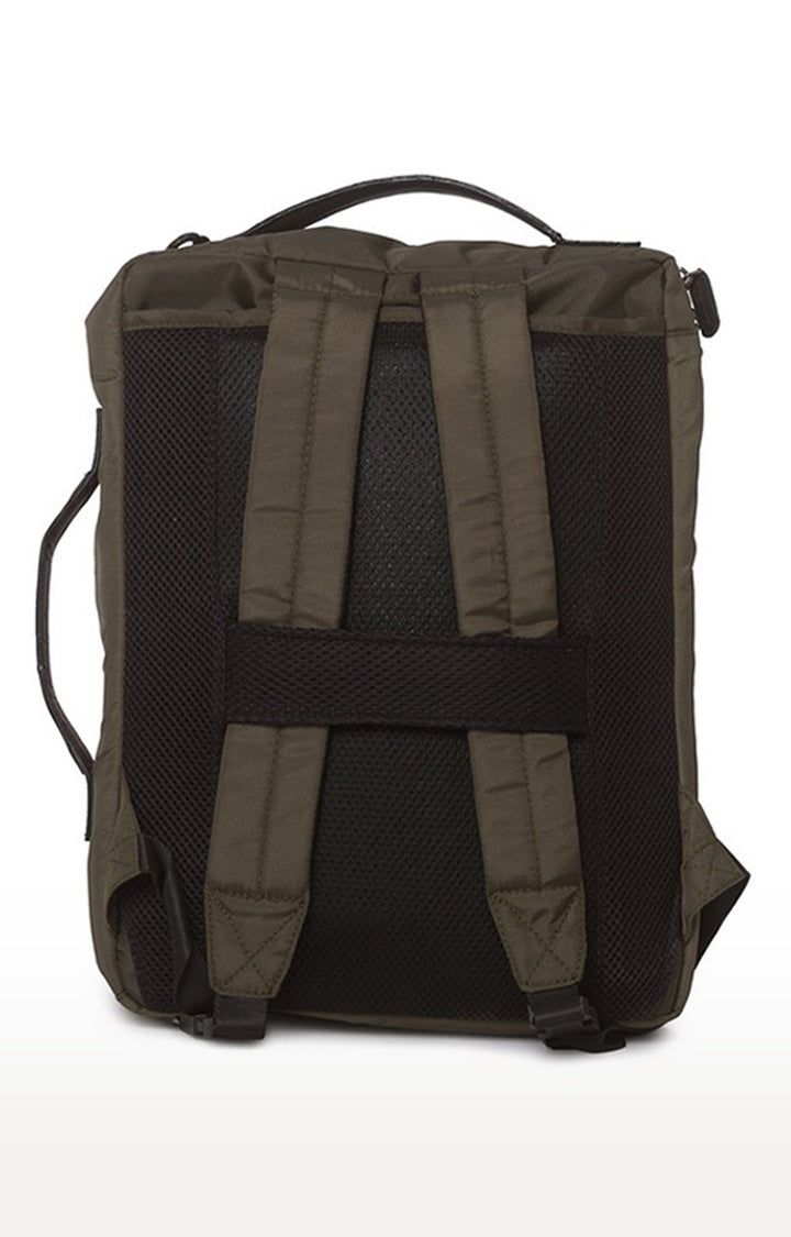 Spykar Olive Polyster Backpack