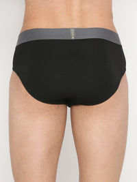 Underjeans By Spykar Men Premium Assorted Cotton Blend Brief Pack Of 2