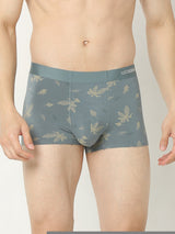 Underjeans by Spykar Men Super Premium Bonded Elastic MD. Blue Trunk