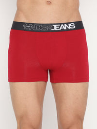 Men Premium Cotton Blend Assorted Trunk Pack Of 2 - Underjeans By Spykar