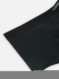 Underjeans by Spykar Men Super Premium Bonded Elastic Bottle Green Trunk