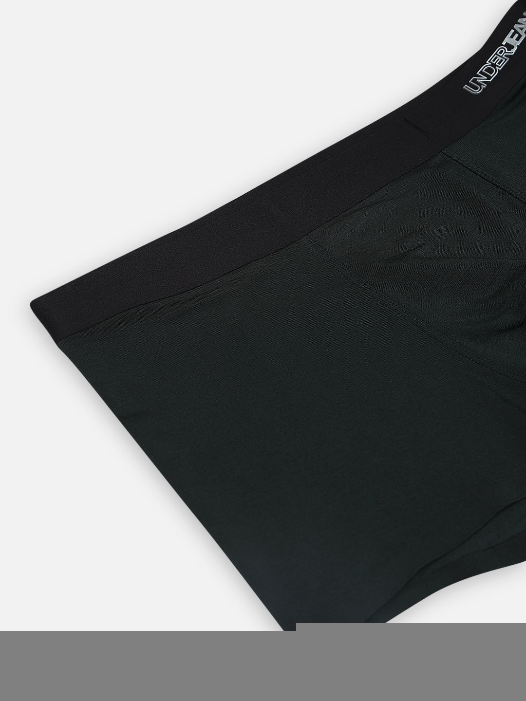 Underjeans by Spykar Men Super Premium Bonded Elastic Bottle Green Trunk