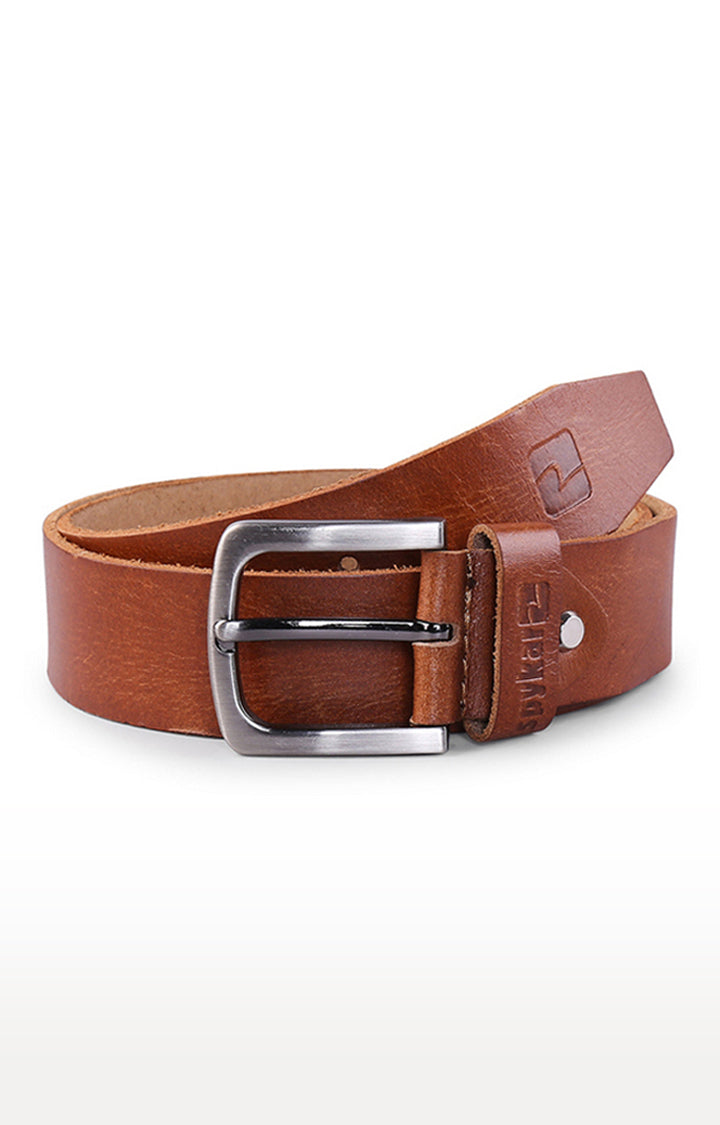 Spykar Men Tan Genuine Leather Belts