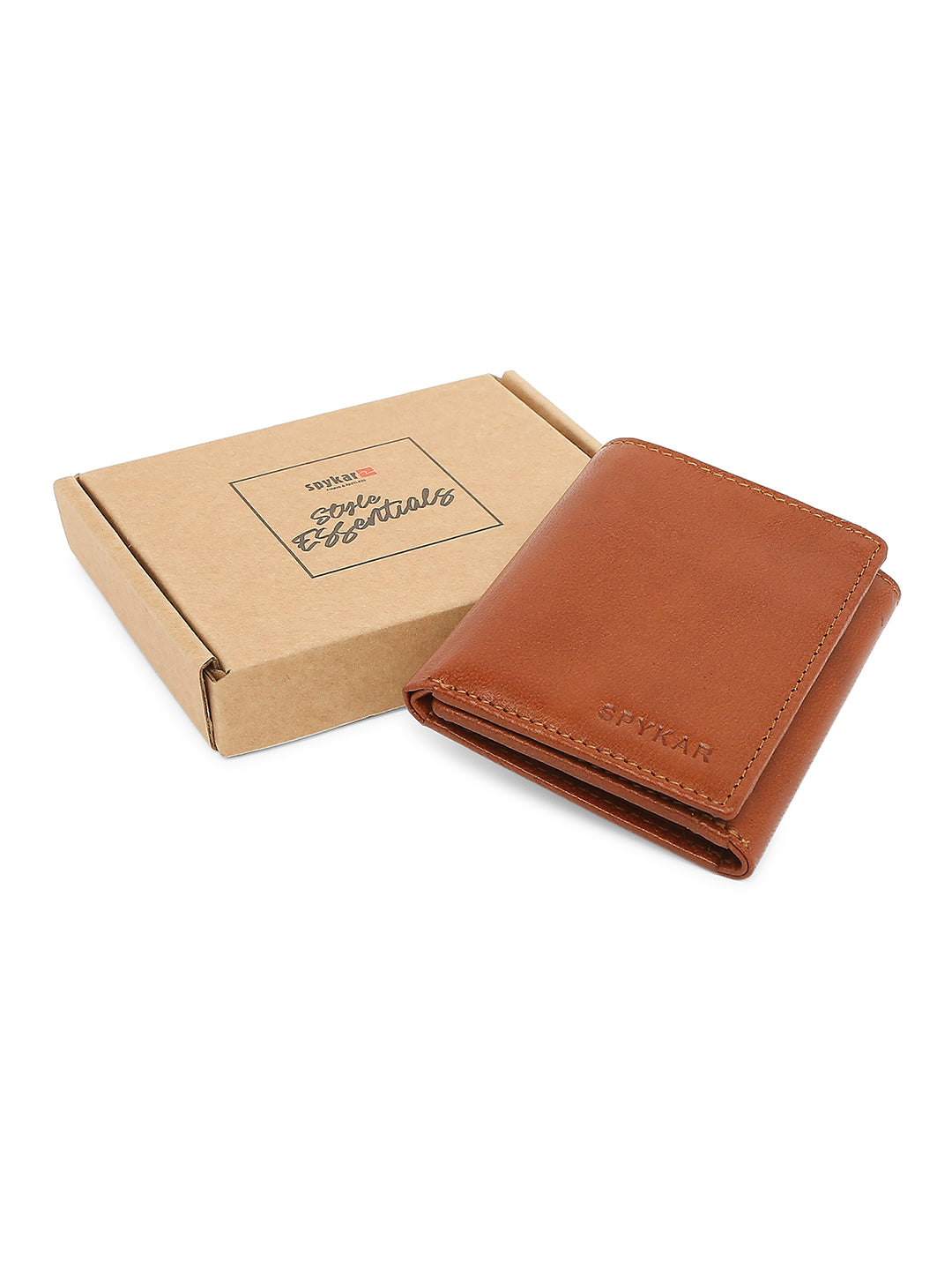 Spykar Tan Leather Wallet