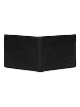 Spykar Men Black Leather Bi-Fold Wallet